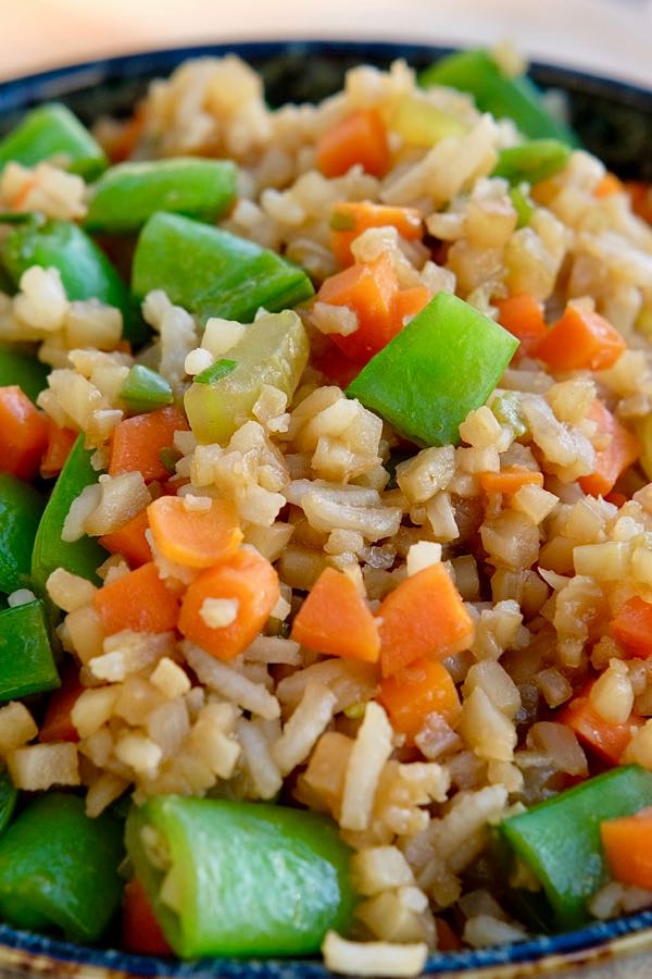 Fried Rice with Cauliflower