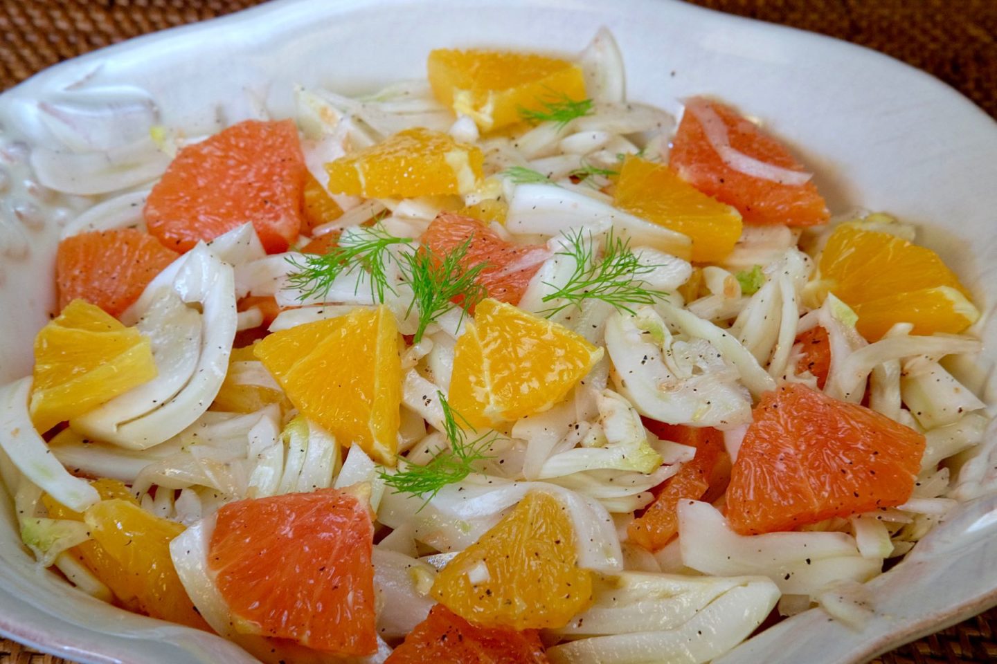 Orange and Fennel Salad - Mia&amp;#39;s Cucina